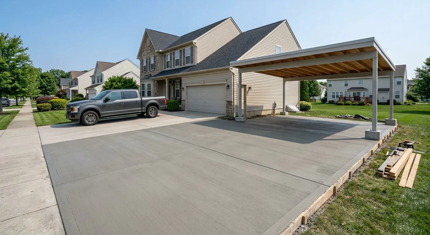 House and Carport Slabs in Santa Rosa, CA