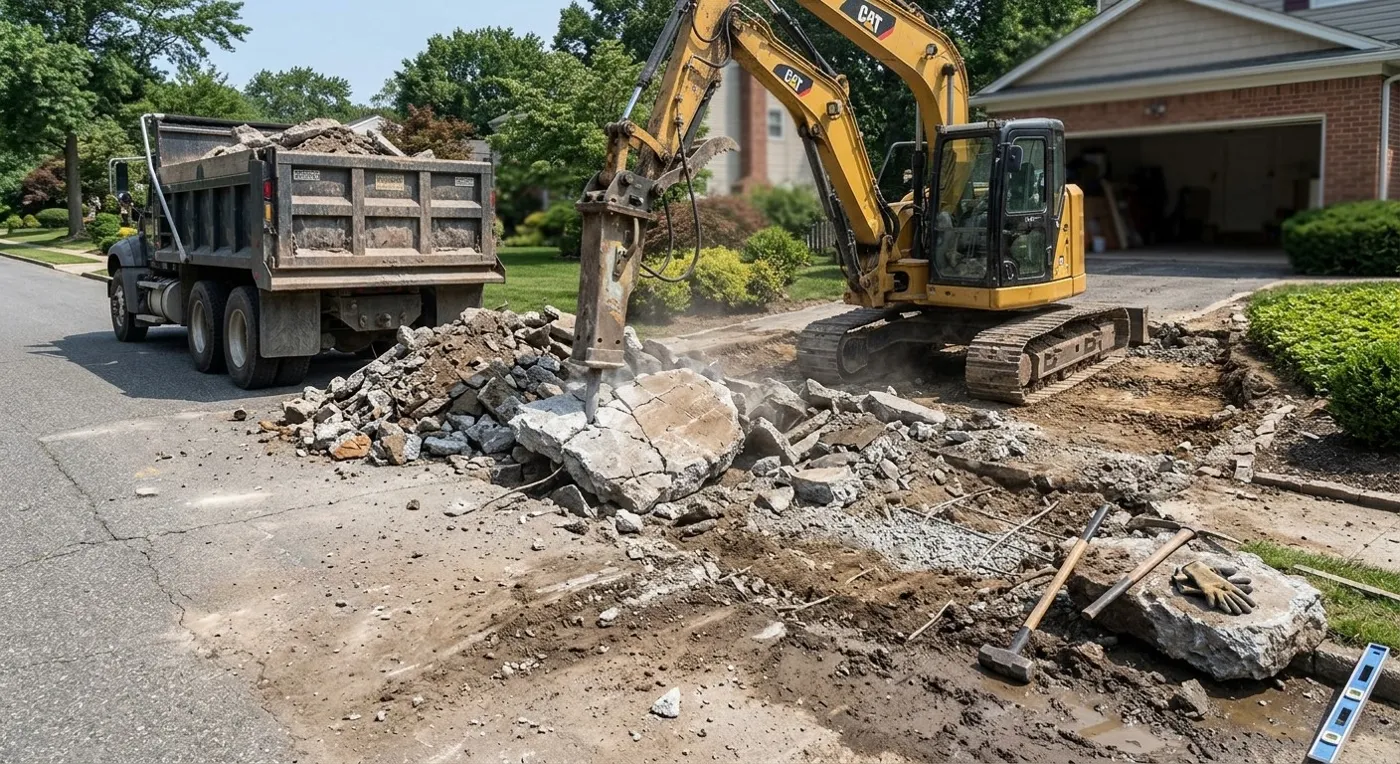 Concrete Demolition and Removal in Santa Rosa, CA
